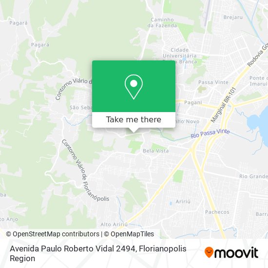 Avenida Paulo Roberto Vidal 2494 map