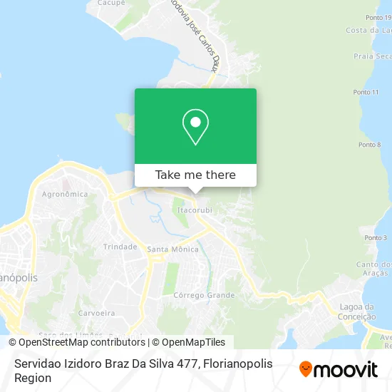 Servidao Izidoro Braz Da Silva 477 map