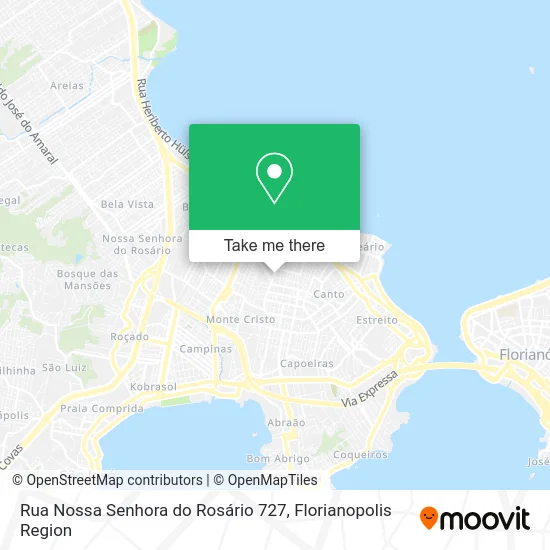 Rua Nossa Senhora do Rosário 727 map