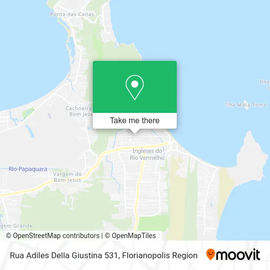 Rua Adiles Della Giustina 531 map