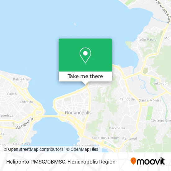 Heliponto PMSC/CBMSC map