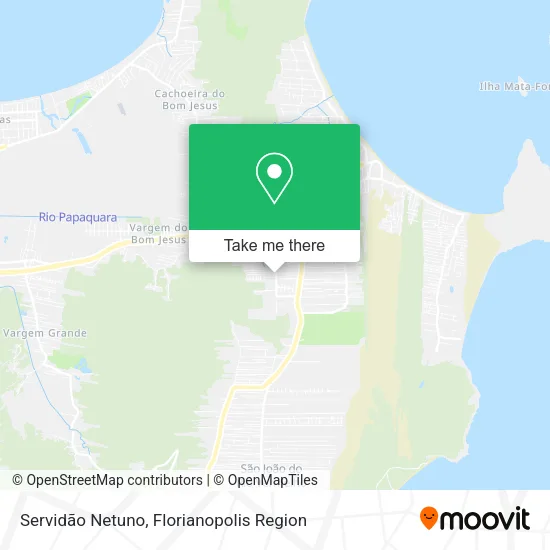 Servidão Netuno map