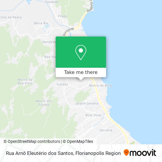 Rua Arnô Eleutério dos Santos map
