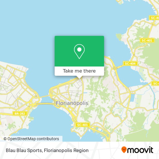 Mapa Blau Blau Sports