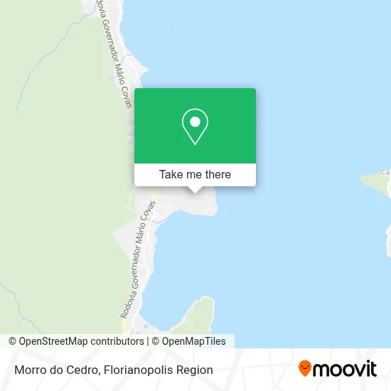 Morro do Cedro map