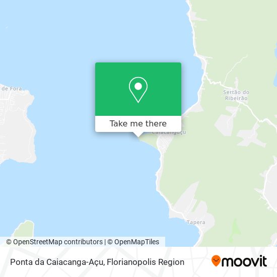 Ponta da Caiacanga-Açu map