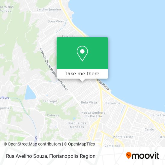 Rua Avelino Souza map