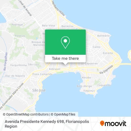 Mapa Avenida Presidente Kennedy 698