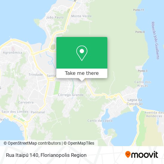 Rua Itaipú 140 map