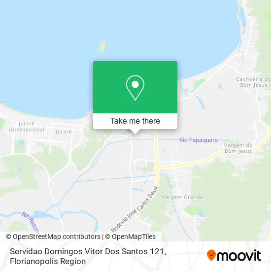 Servidao Domingos Vitor Dos Santos 121 map