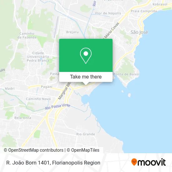 R. João Born 1401 map