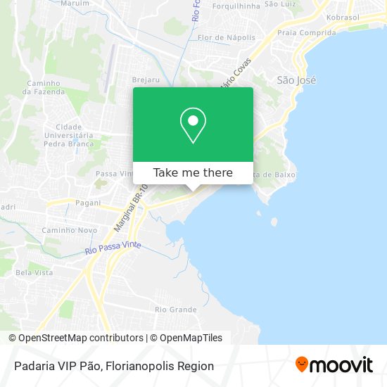 Padaria VIP Pão map