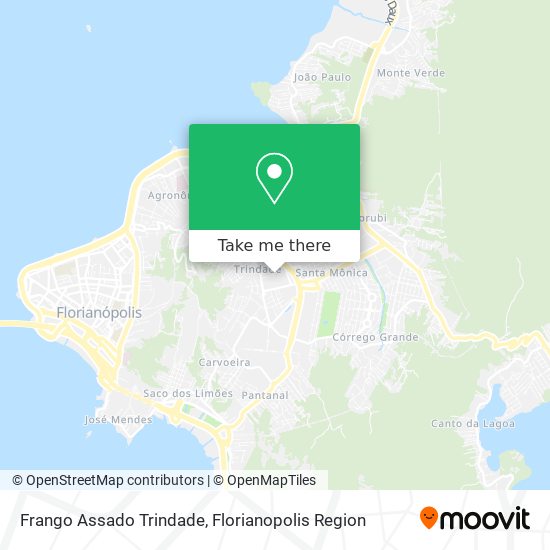 Mapa Frango Assado Trindade