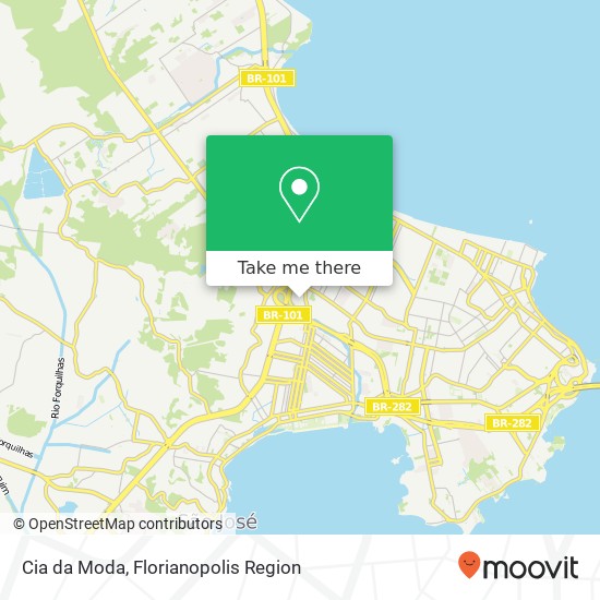 Cia da Moda, Campinas São José-SC 88117-200 map