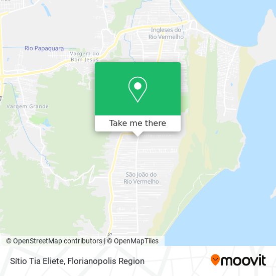 Sítio Tia Eliete map