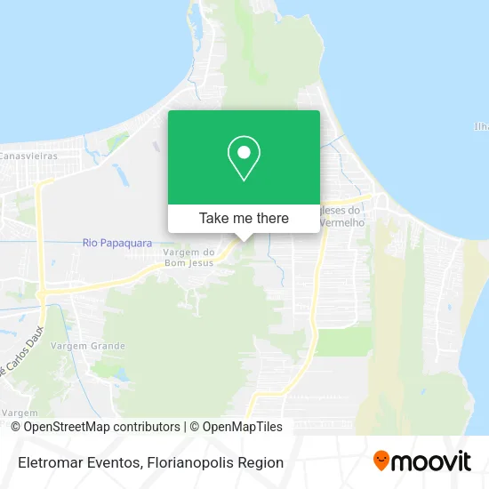 Eletromar Eventos map