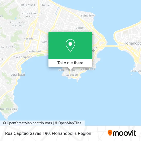 Rua Capitão Savas 190 map