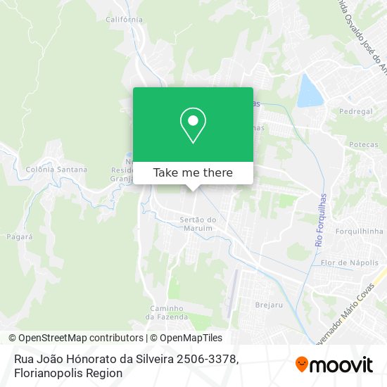 Rua João Hónorato da Silveira 2506-3378 map