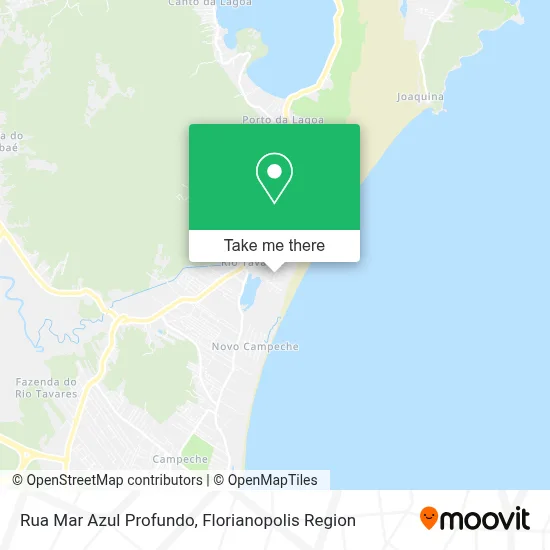 Rua Mar Azul Profundo map