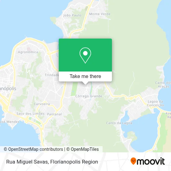 Rua Miguel Savas map