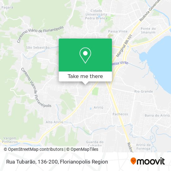 Rua Tubarão, 136-200 map