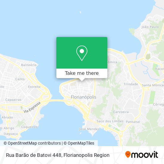 Mapa Rua Barão de Batovi 448