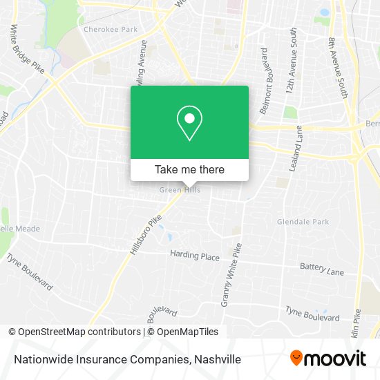 Nationwide Insurance Companies map