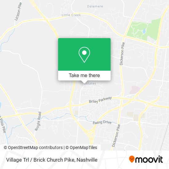 Village Trl / Brick Church Pike map