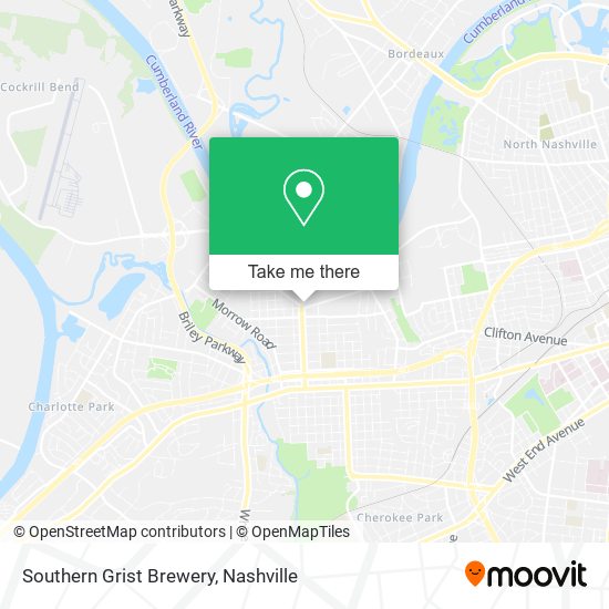 Southern Grist Brewery map