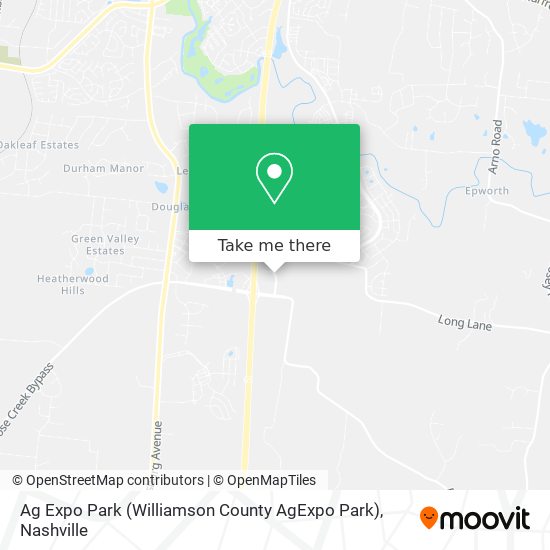 Mapa de Ag Expo Park (Williamson County AgExpo Park)