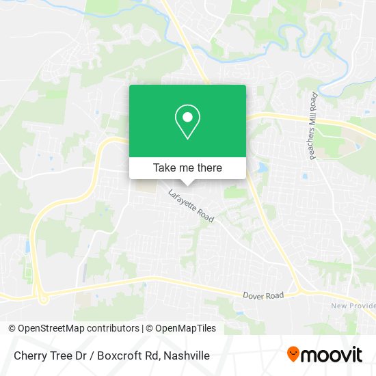 Cherry Tree Dr / Boxcroft Rd map