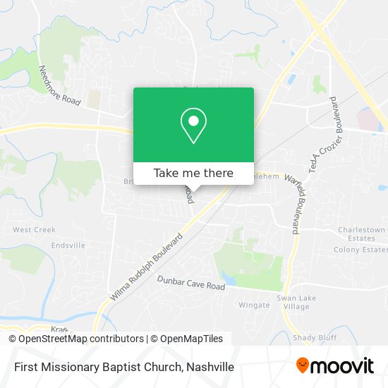 Mapa de First Missionary Baptist Church