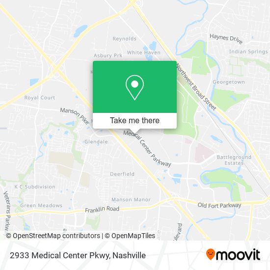 2933 Medical Center Pkwy map