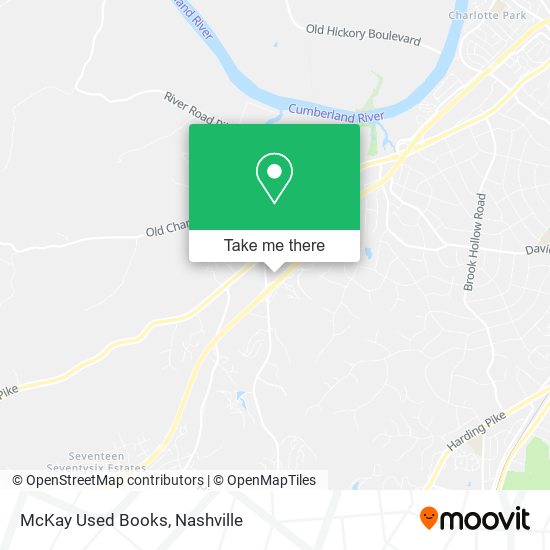 Mapa de McKay Used Books