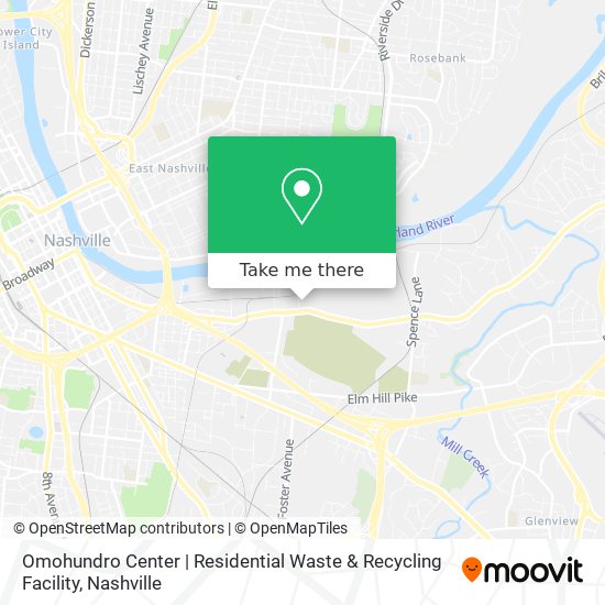 Mapa de Omohundro Center | Residential Waste & Recycling Facility