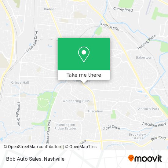 Mapa de Bbb Auto Sales