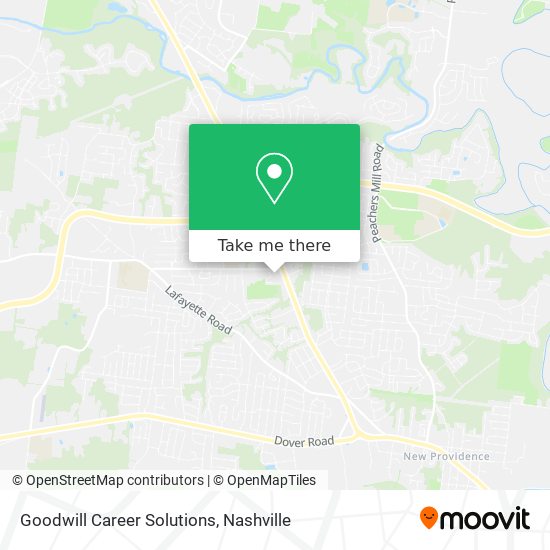 Goodwill Career Solutions map