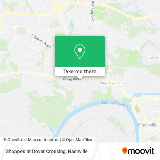 Mapa de Shoppes at Dover Crossing