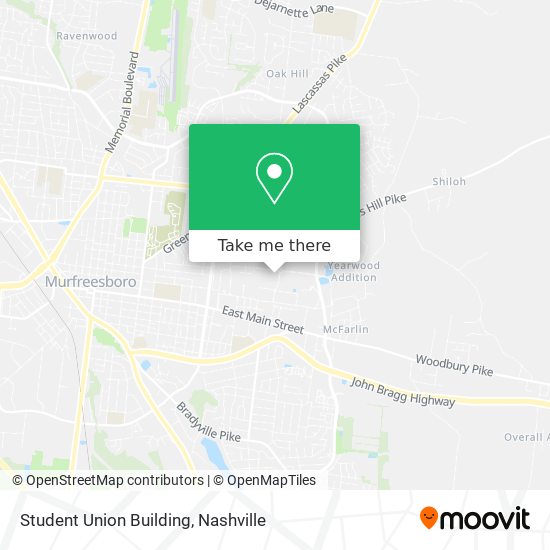 Student Union Building map