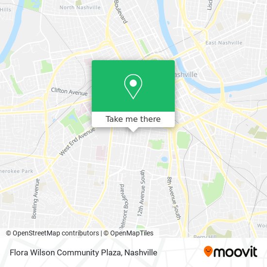 Mapa de Flora Wilson Community Plaza