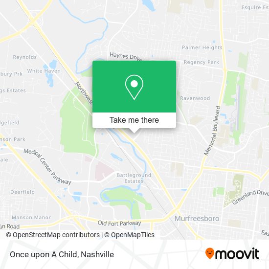 Once upon A Child map