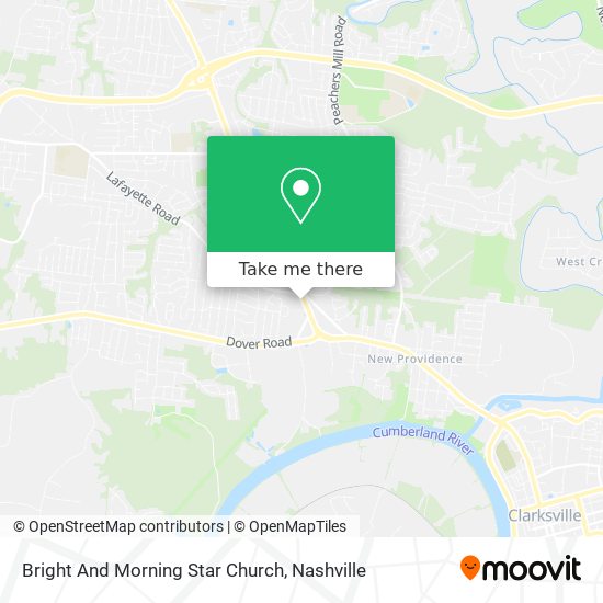 Bright And Morning Star Church map