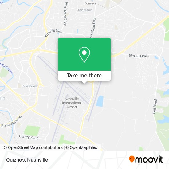 Mapa de Quiznos