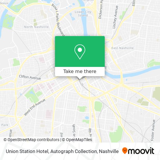 Mapa de Union Station Hotel, Autograph Collection