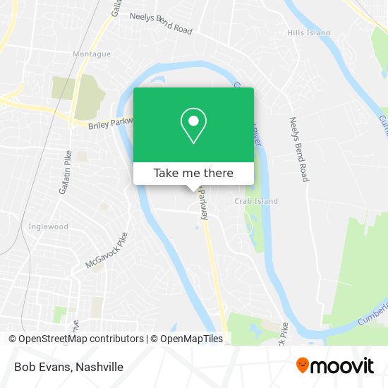 Bob Evans map