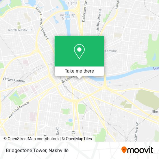 Mapa de Bridgestone Tower