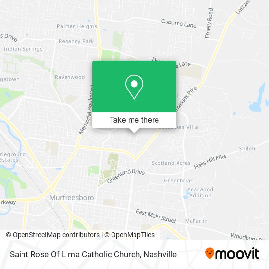 Mapa de Saint Rose Of Lima Catholic Church