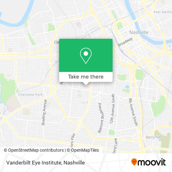 Vanderbilt Eye Institute map