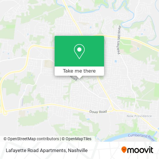 Lafayette Road Apartments map