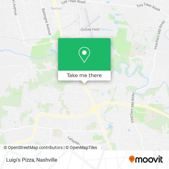 Mapa de Luigi's Pizza